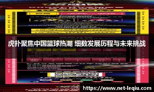 虎扑聚焦中国篮球热潮 细数发展历程与未来挑战